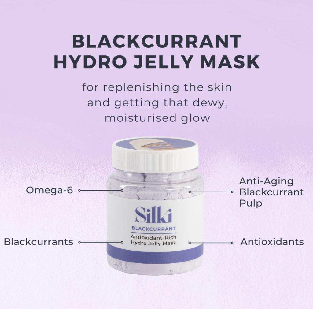 Blackcurrant Antioxidant-Rich Hydro Jelly Mask