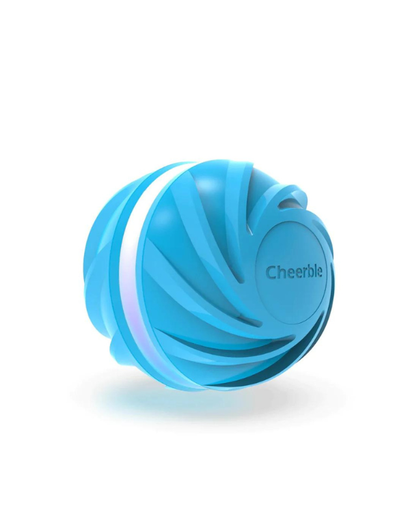 Cyclone Ball - Interactive Dog Toy (In Cyclone Blue Style)